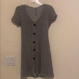 Knit above the knee length dress